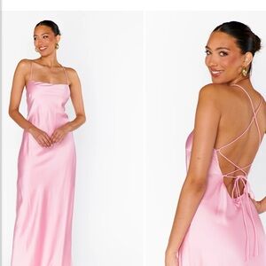 Show Me Your MuMu Pink Dani Dress